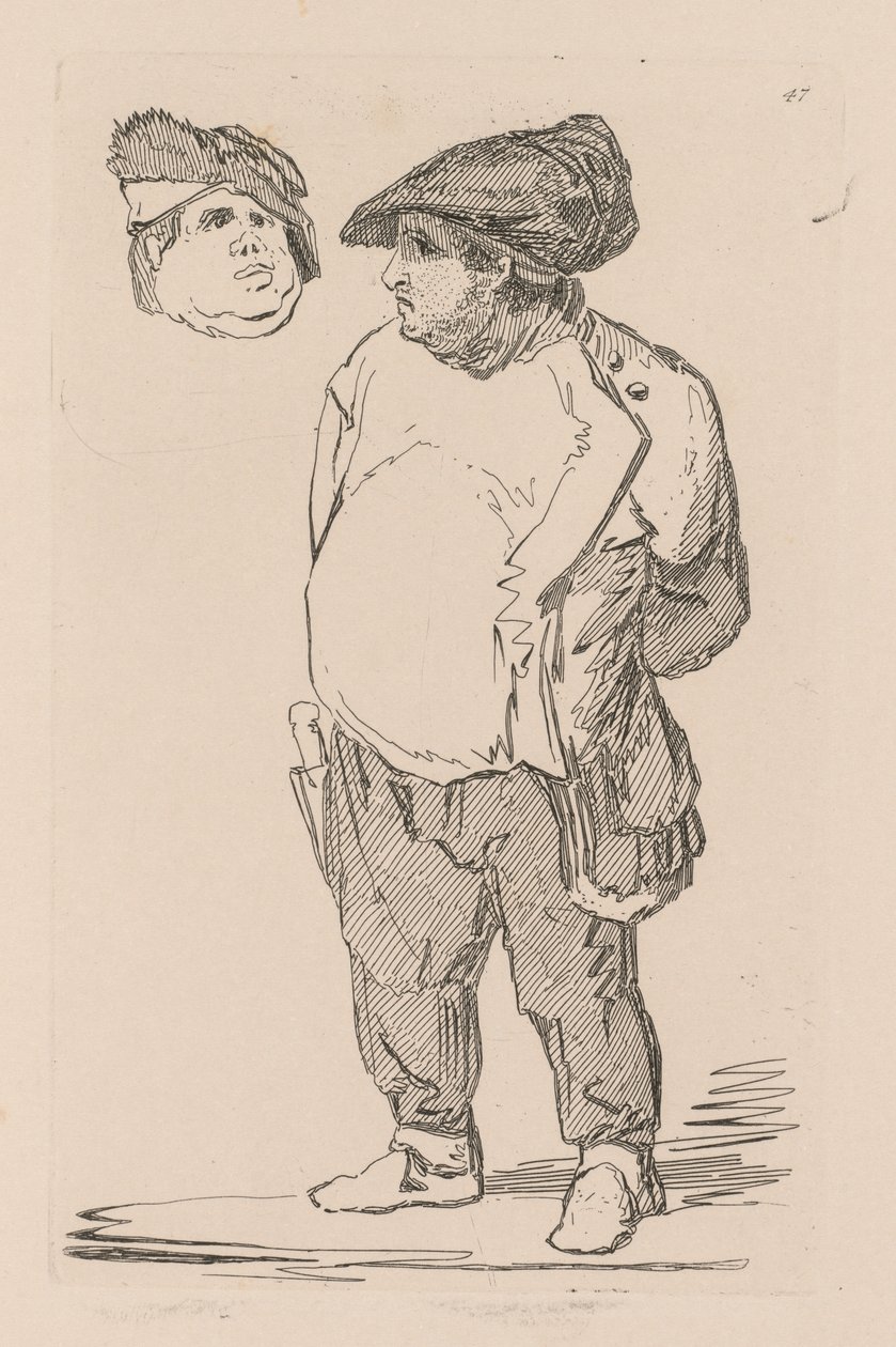 Liber Studiorum: Plaat 47, Een Studie door John Sell Cotman