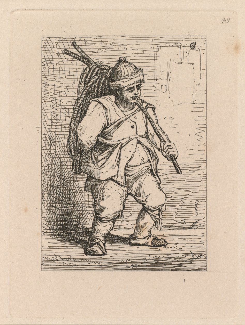 Liber Studiorum: Plaat 48, Een Studie, 1838 door John Sell Cotman