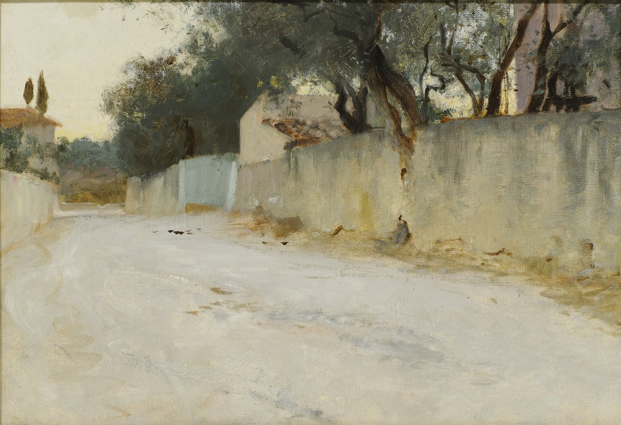 Een weg in het zuiden door John Singer Sargent