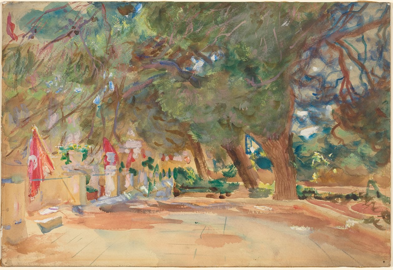 Een oorlogsmonument door John Singer Sargent
