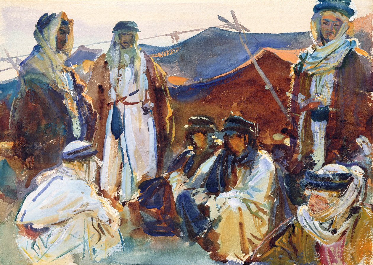 Bedoeïenenkamp door John Singer Sargent