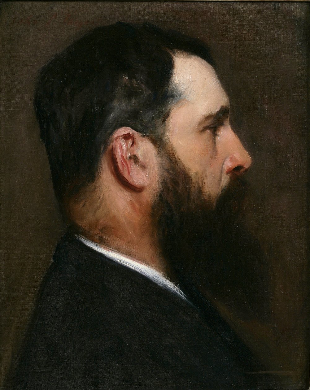 Claude Monet door John Singer Sargent