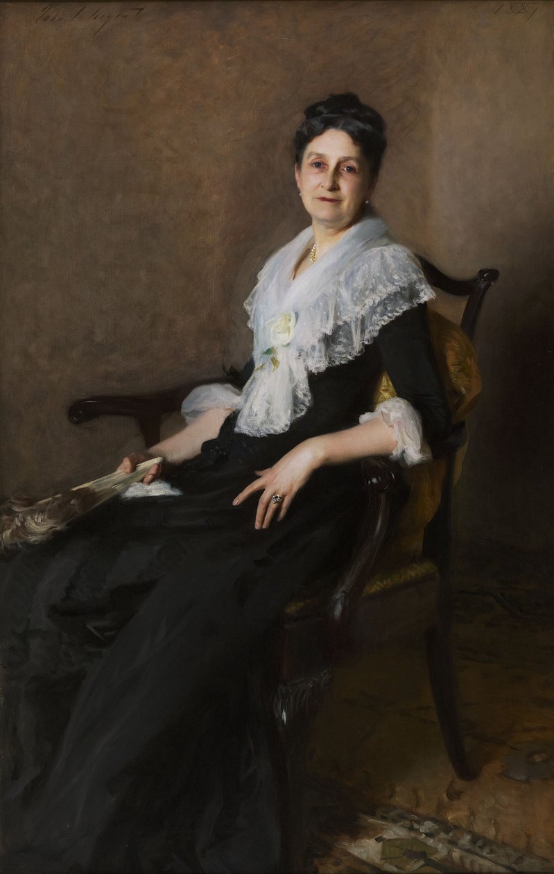 Elizabeth Allen Marquand door John Singer Sargent