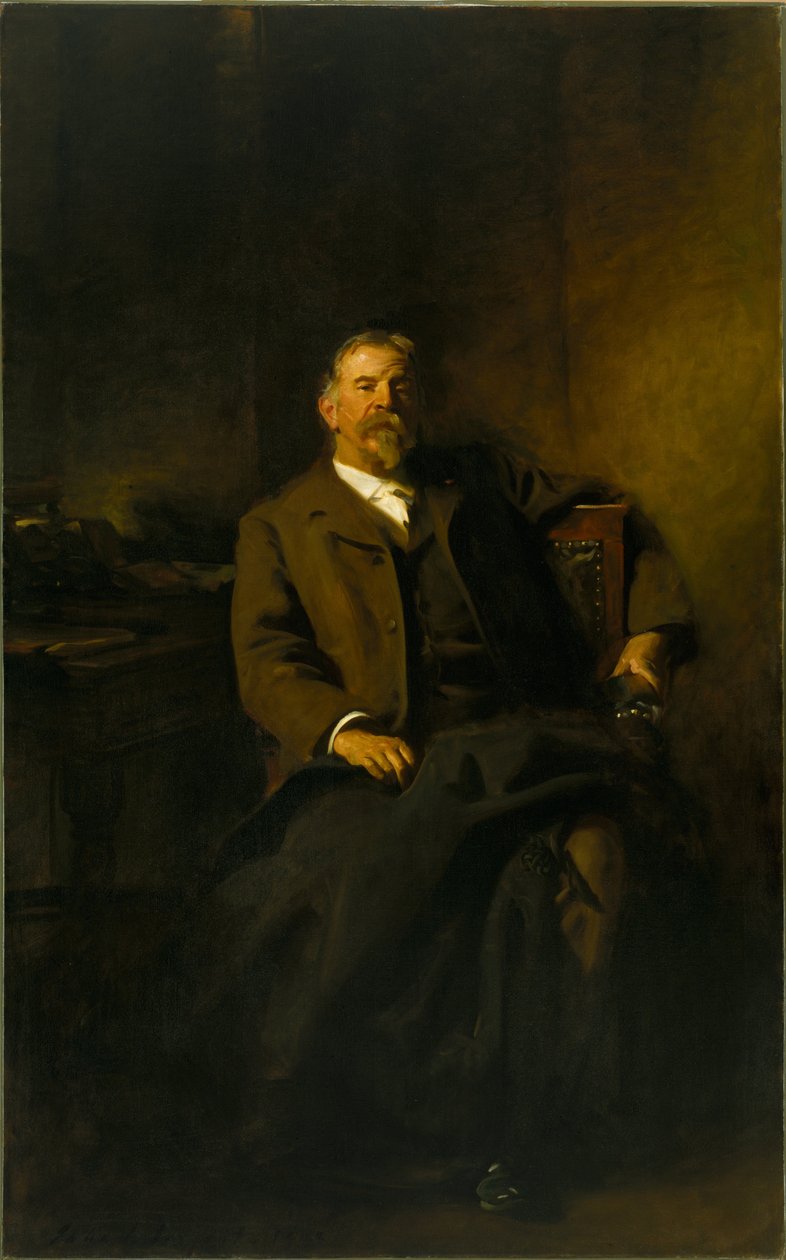 Henry Lee Higginson (1834-1919) door John Singer Sargent