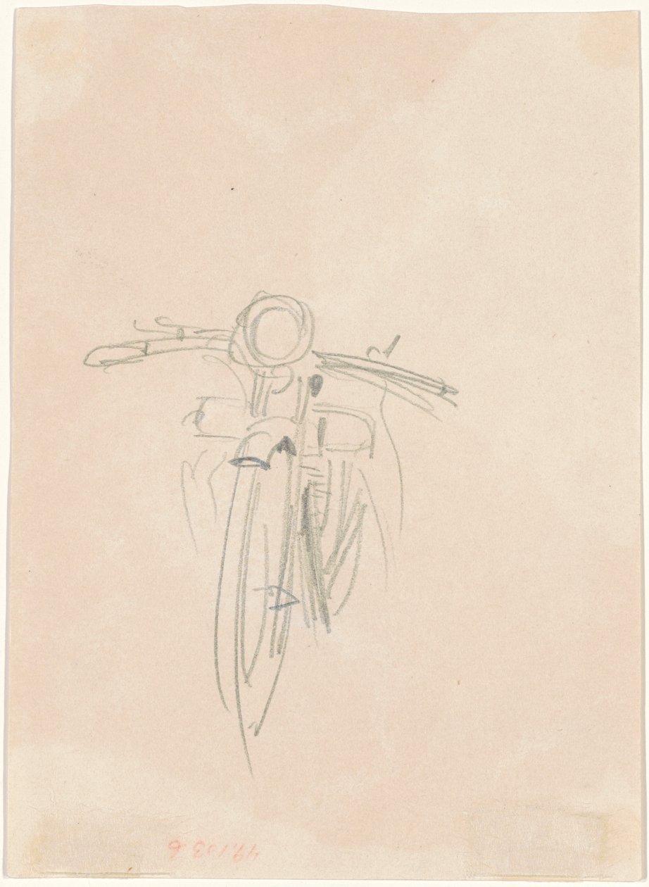 Motorfiets [verso], 1918 door John Singer Sargent