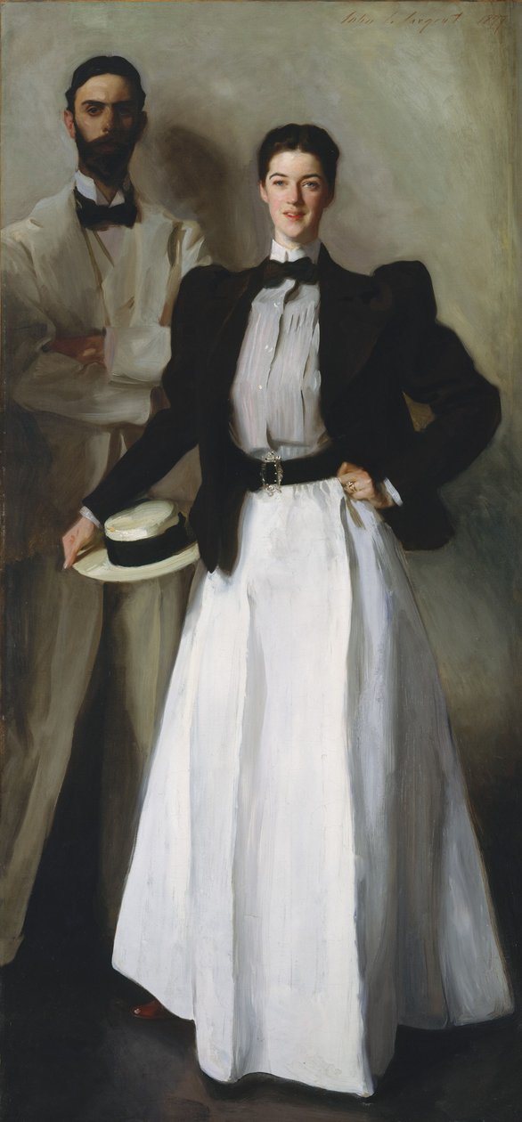 De heer en mevrouw I. N. Phelps Stokes door John Singer Sargent