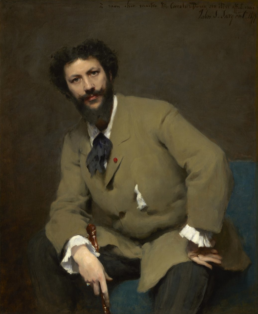 Portret van Carolus-Duran door John Singer Sargent