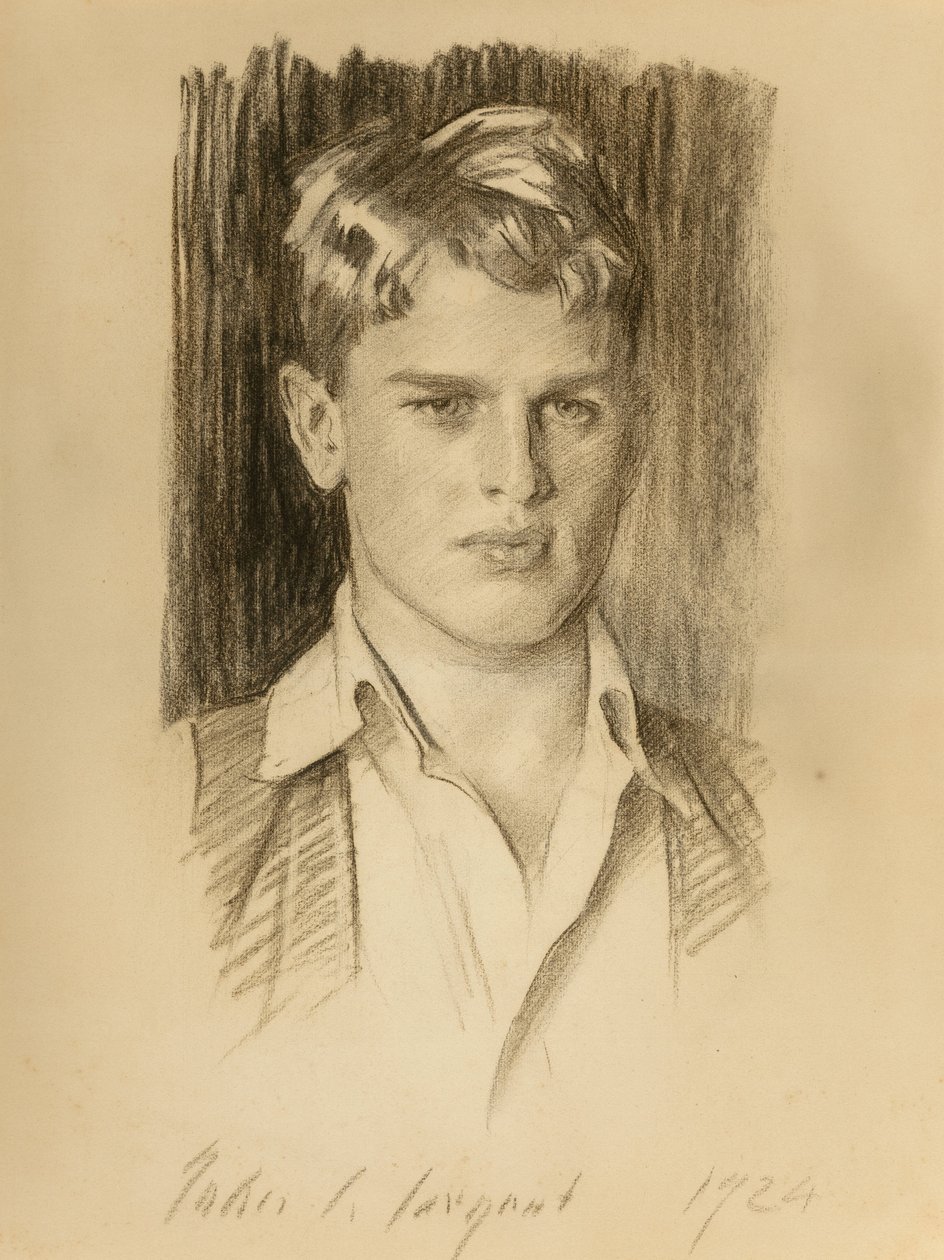 Portret van Henry Sturgis Russel door John Singer Sargent