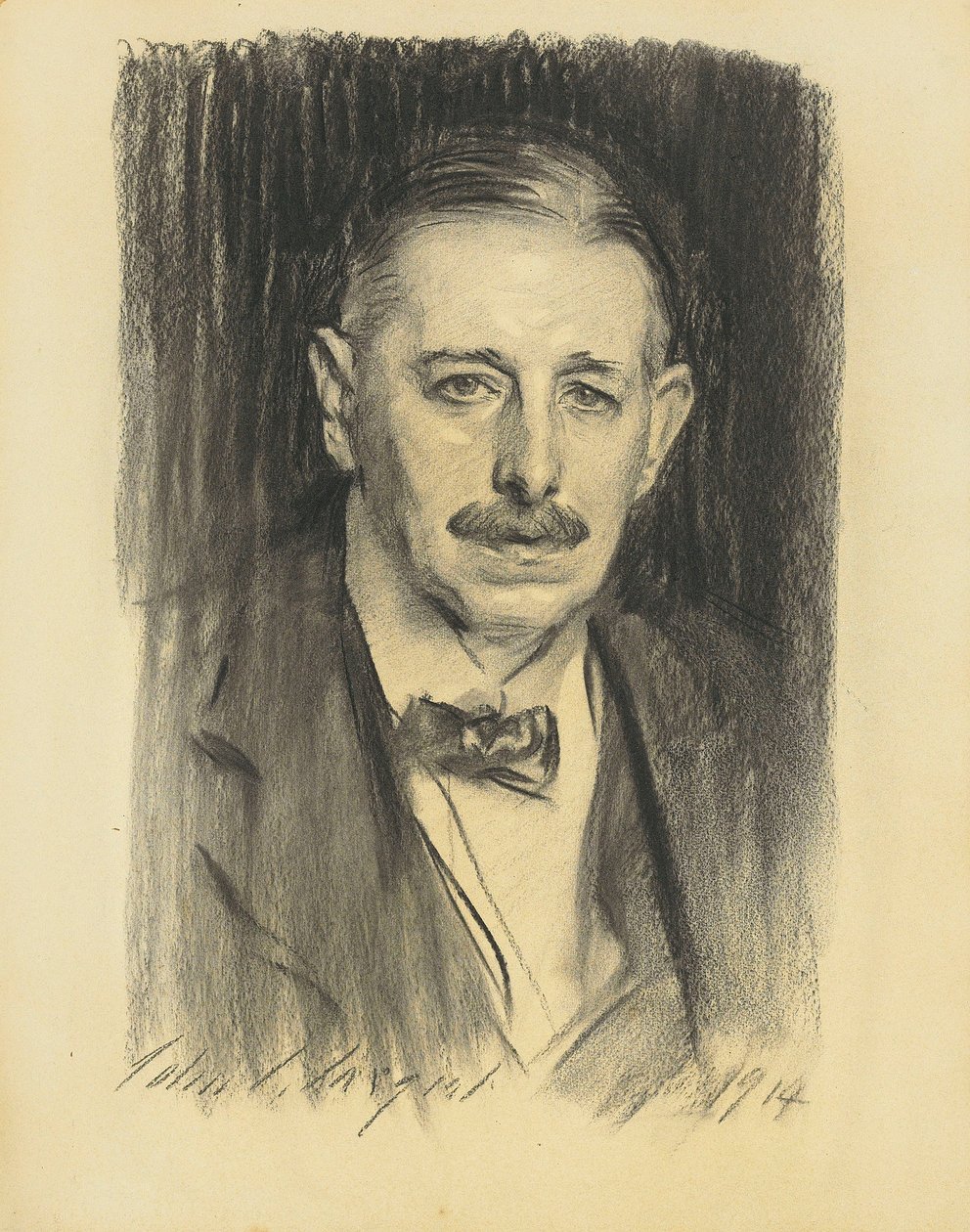 Portret van Horatio P. Symonds door John Singer Sargent