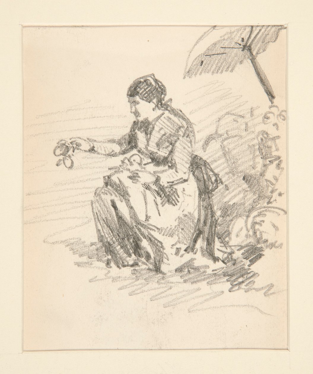 Zittende Vrouw door John Singer Sargent