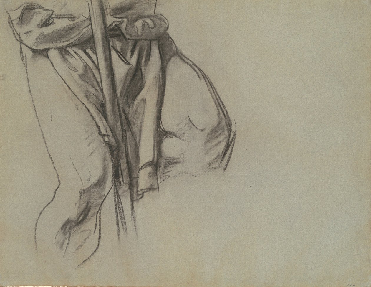 Studie van Adam voor de Vijftien Mysteries van de Rozenkrans door John Singer Sargent