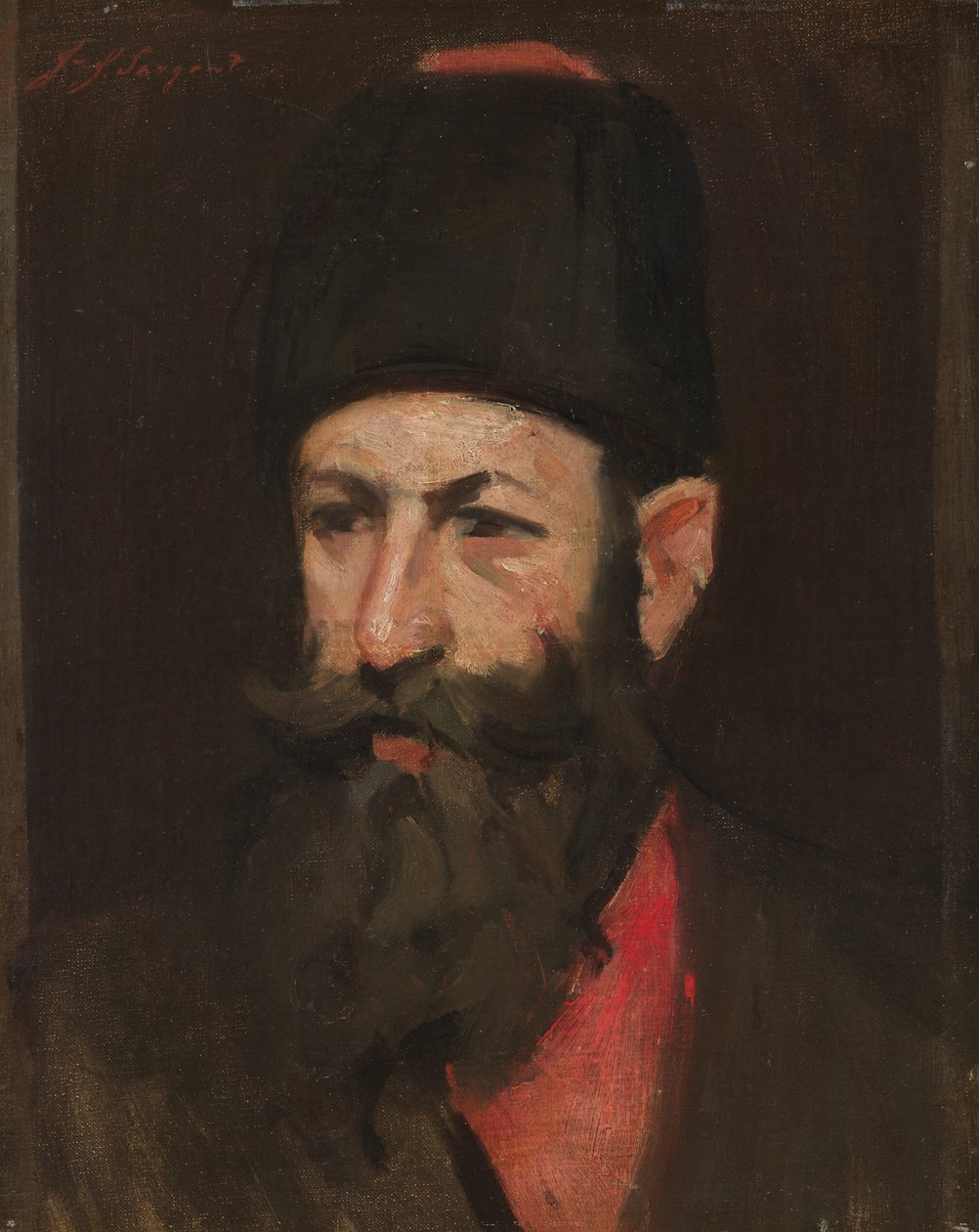 De Kozak, ongedateerd door John Singer Sargent