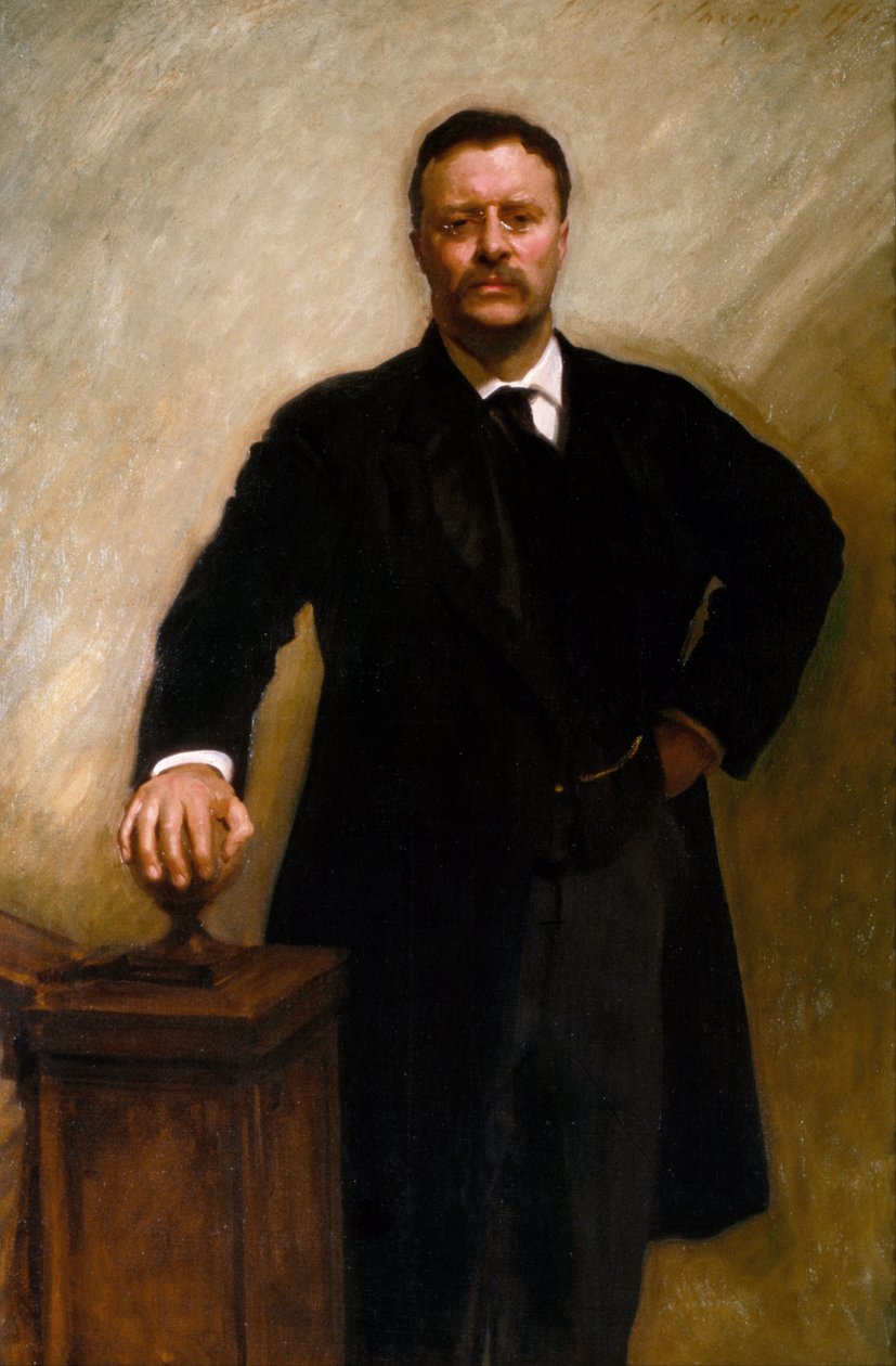 Theodore Roosevelt door John Singer Sargent