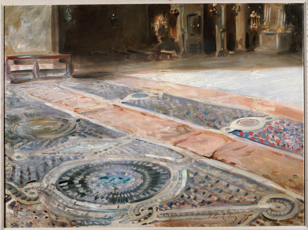 Venetiaans interieur door John Singer Sargent