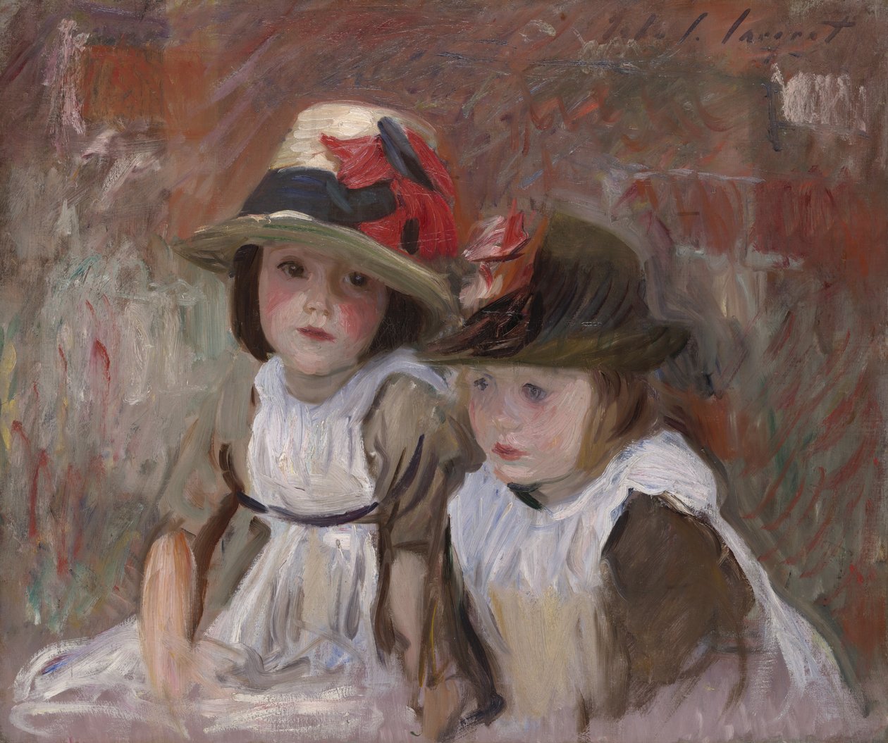 Dorpskinderen, 1890 door John Singer Sargent