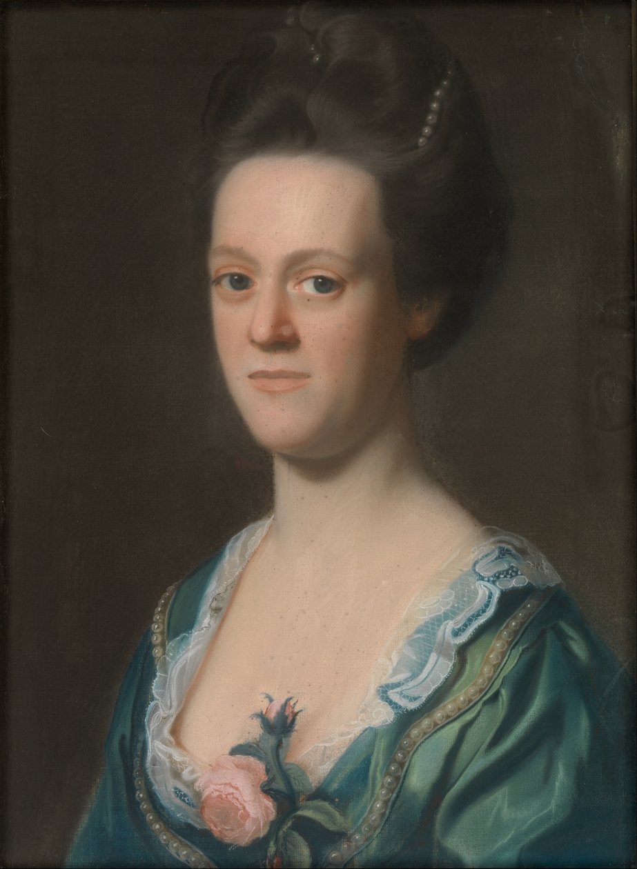 Elizabeth Green (mevrouw Ebenezer Storer II) door John Singleton Copley
