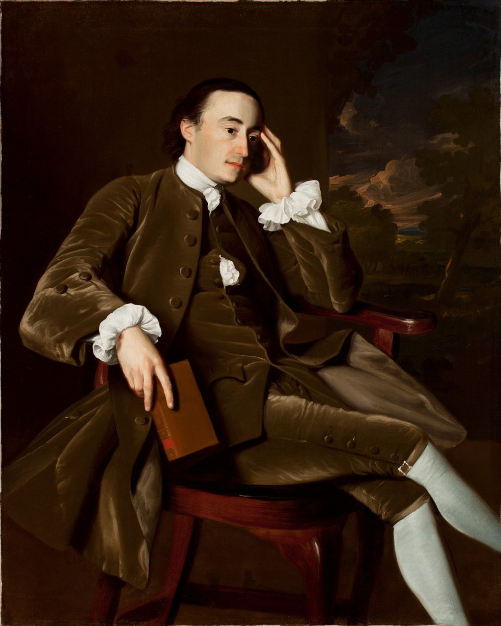 John Bours (1734-1815), ca. 1765-70 door John Singleton Copley