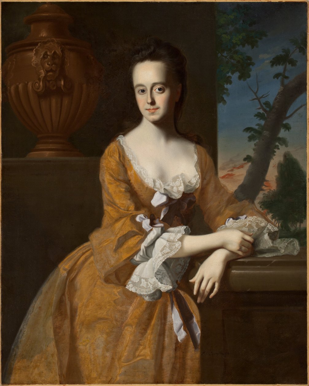 Mevrouw John Murray (Lucretia Chandler) (1730-68), 1763 door John Singleton Copley