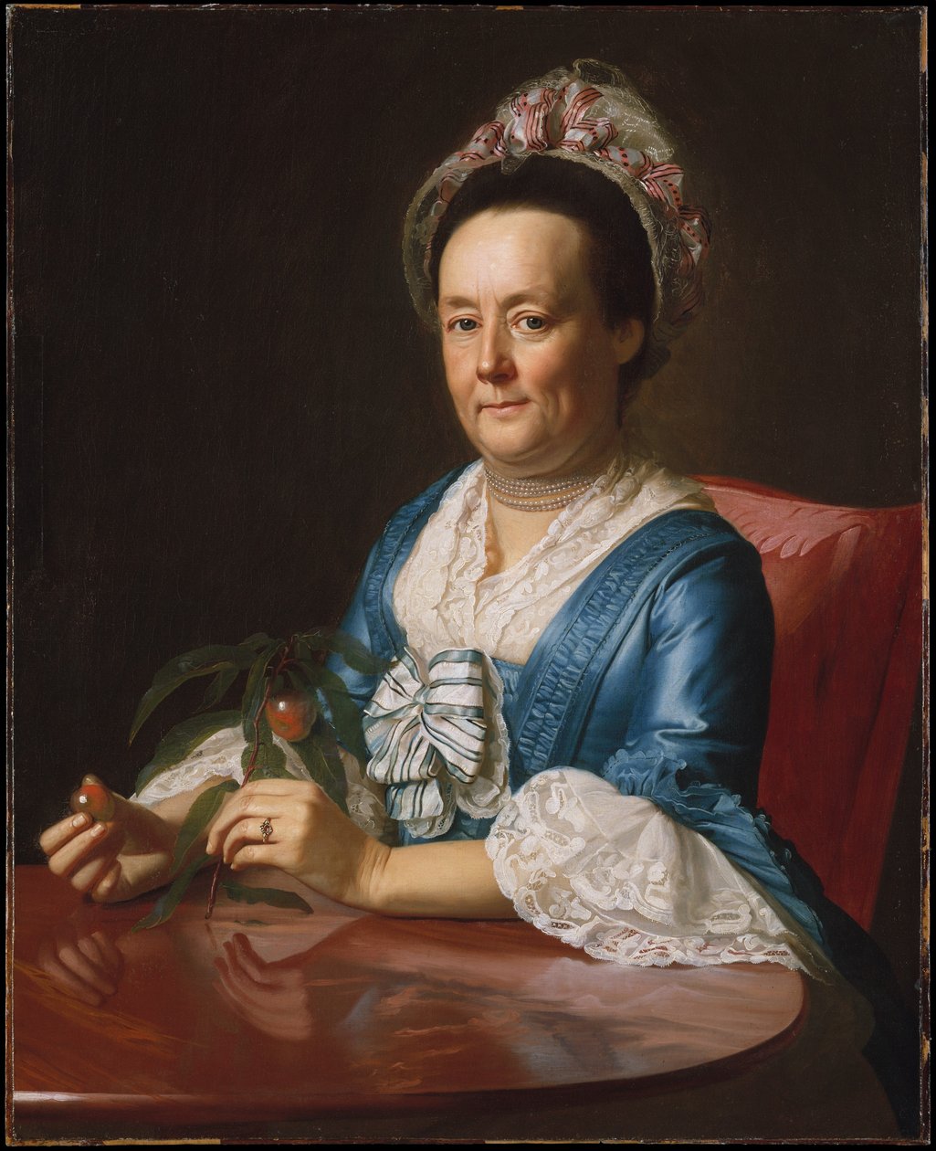 Mevrouw John Winthrop door John Singleton Copley
