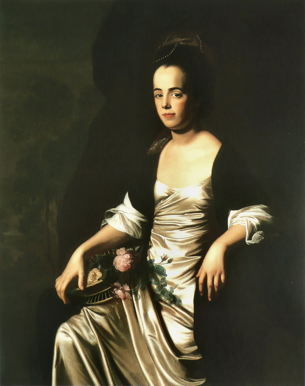 Portret van Mrs. John Stevens (Judith Sargent, later Mrs. John Murray) door John Singleton Copley