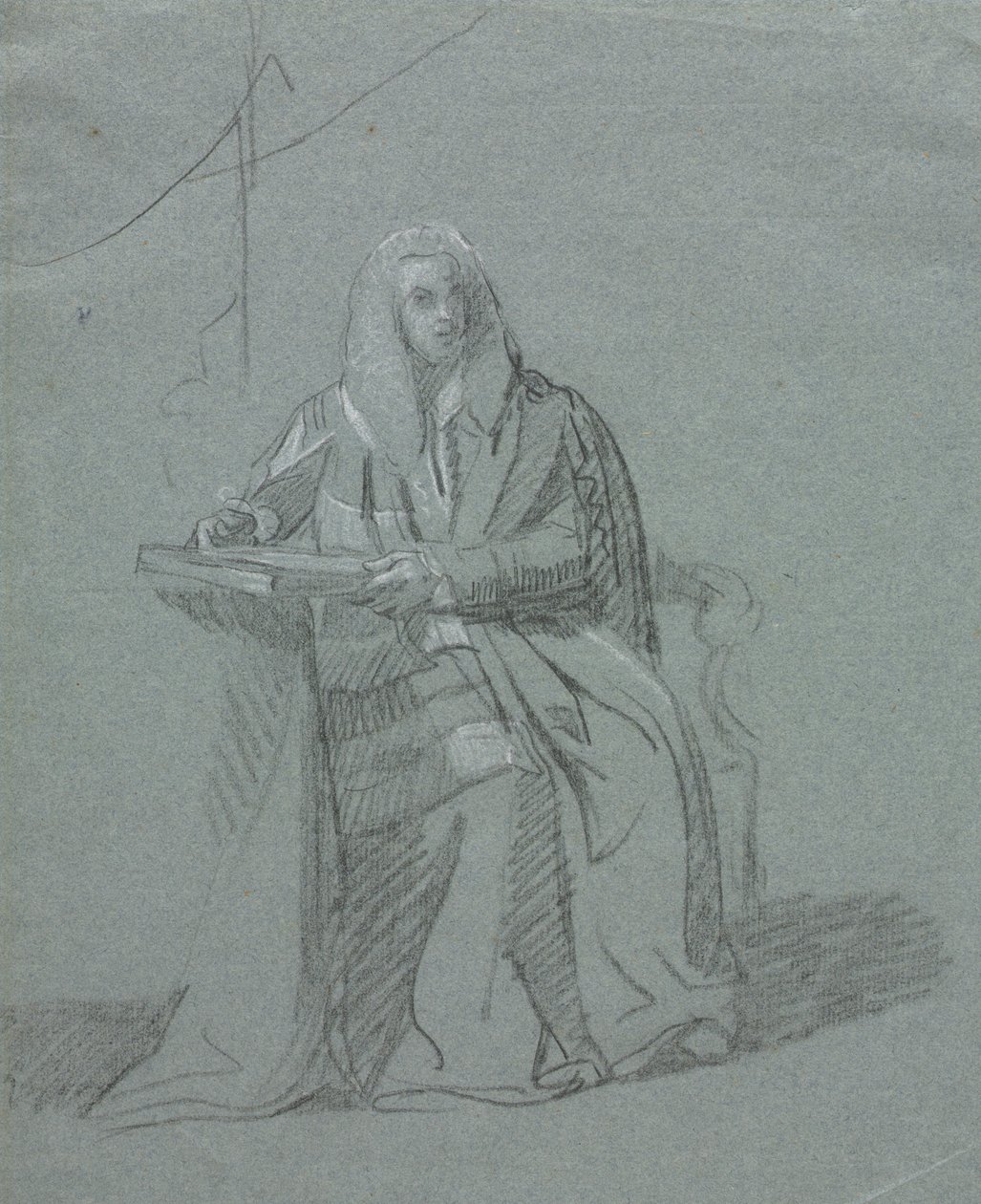 Portret van William Murray, Graaf van Mansfield 1705-1793, ca. 1783 door John Singleton Copley