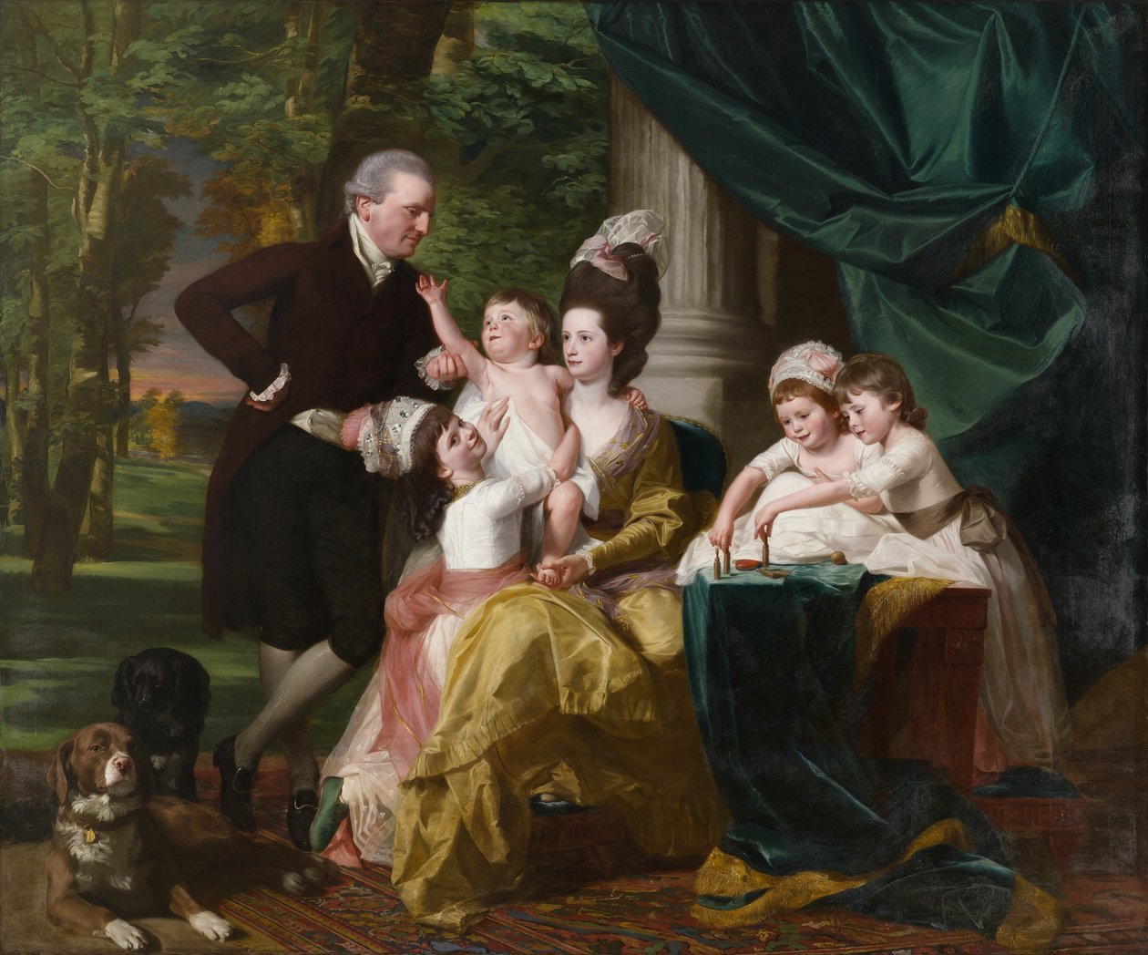 Sir William Pepperrell en zijn familie door John Singleton Copley
