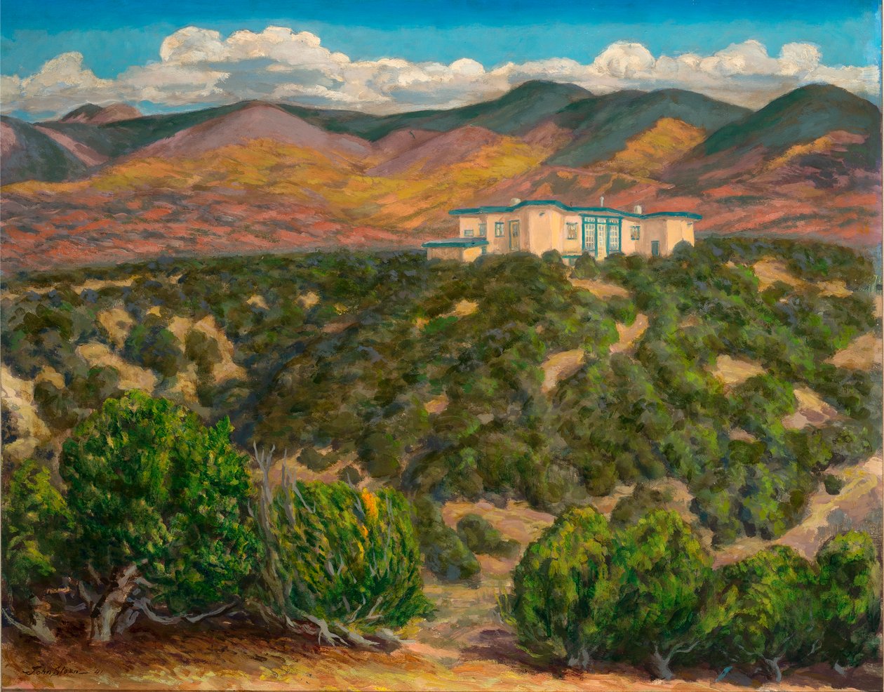 Sinagua, Santa Fe door John French Sloan
