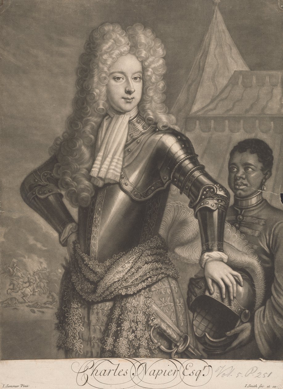 Charles Napier, 2e Baronet door John Smith