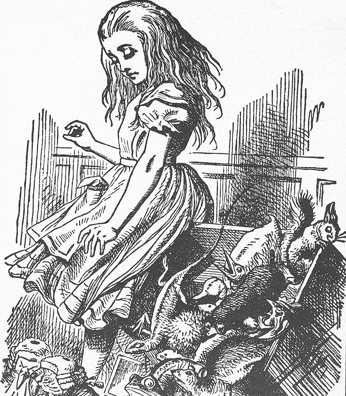 Lewis Carroll (1832-1898). Engelse schrijver, wiskundige en fotograaf. Alice