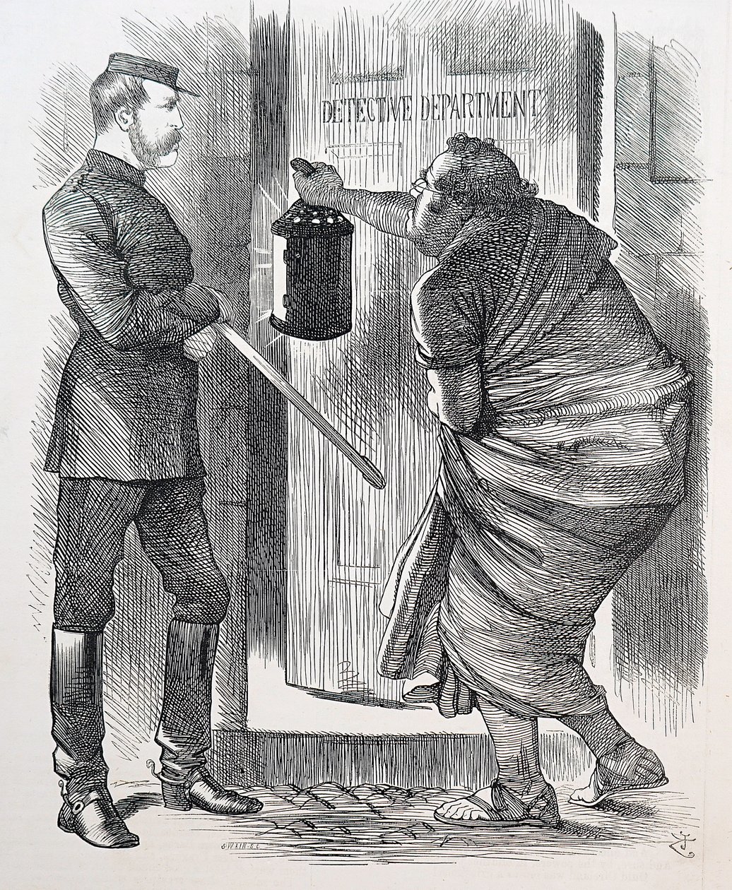 Cartoon door John Tenniel door John Tenniel