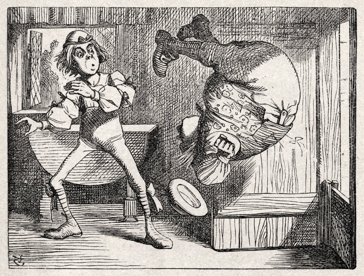 Vader William en de door John Tenniel