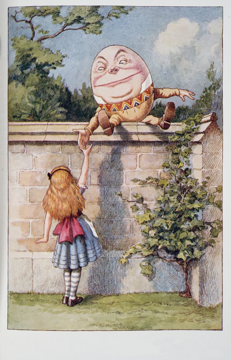 Humpty Dumpty, uit Alice