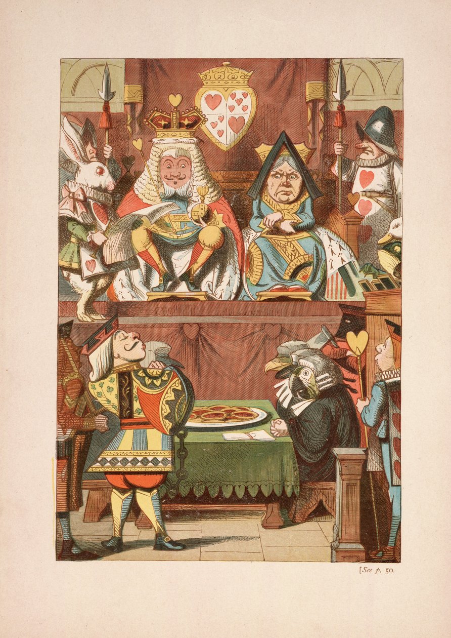 Het Proces van de Hartenboer, uit Alice