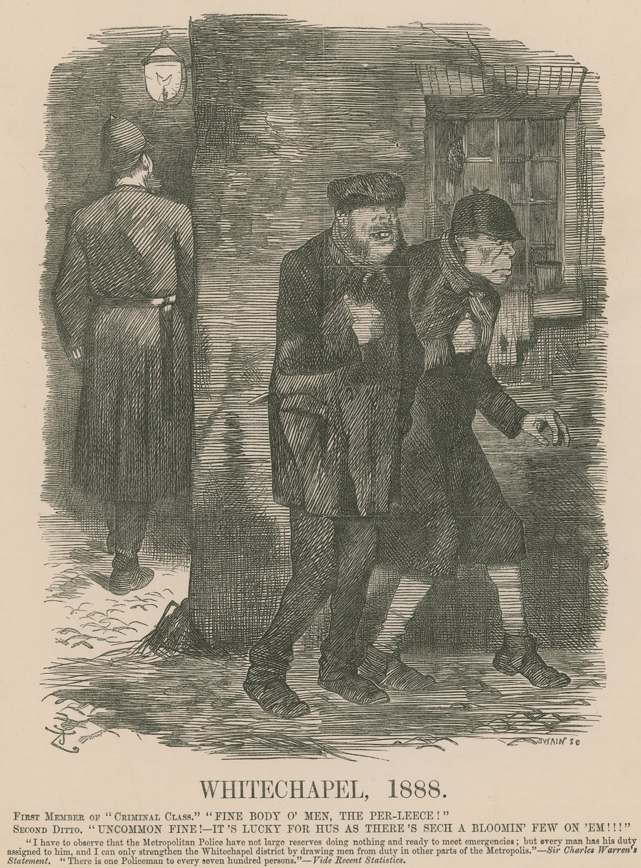 Whitechapel door John Tenniel