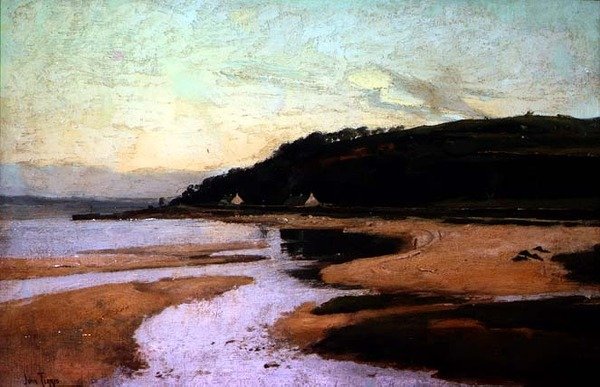 Krottenhuisjes aan de Kust door John Terris