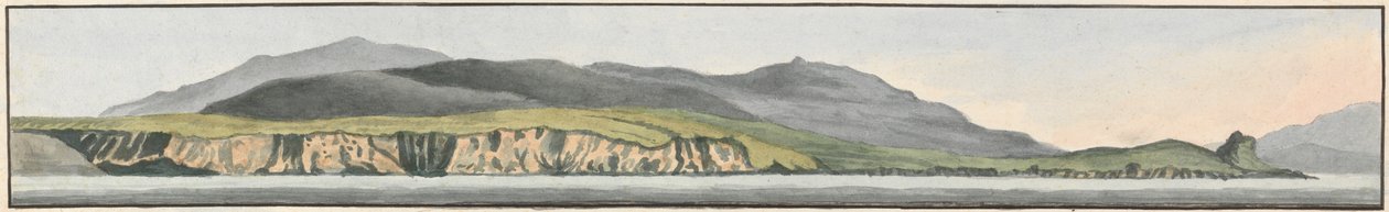 Het hoge land van Dungarven, west-noordwest door John Thomas Serres