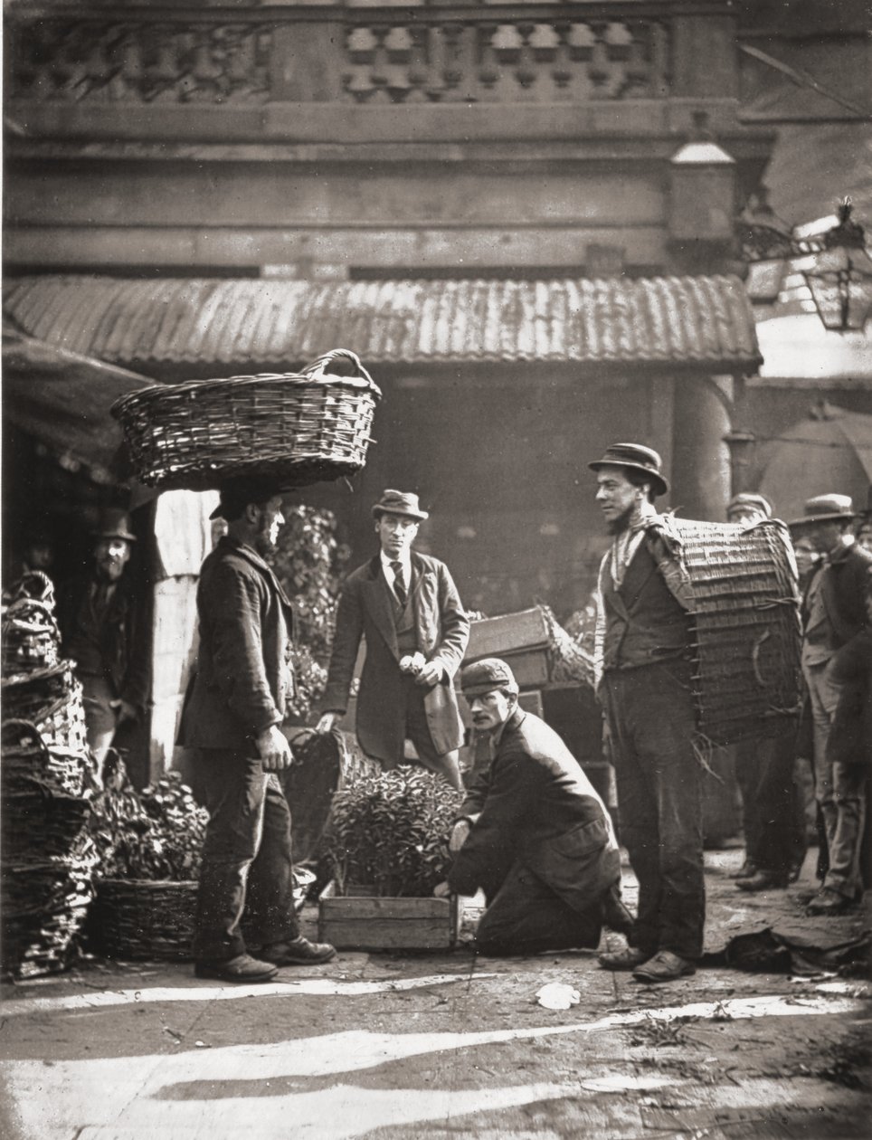 Arbeiders van Covent Garden, uit 