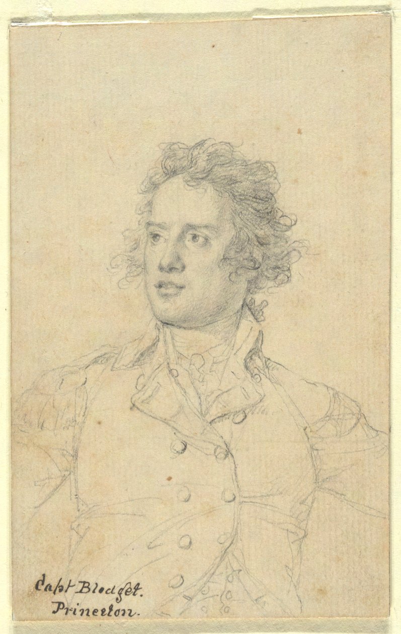 Kapitein Blodget door John Trumbull