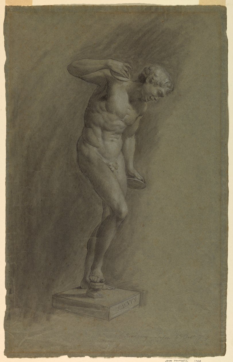 Dansende Faun door John Trumbull