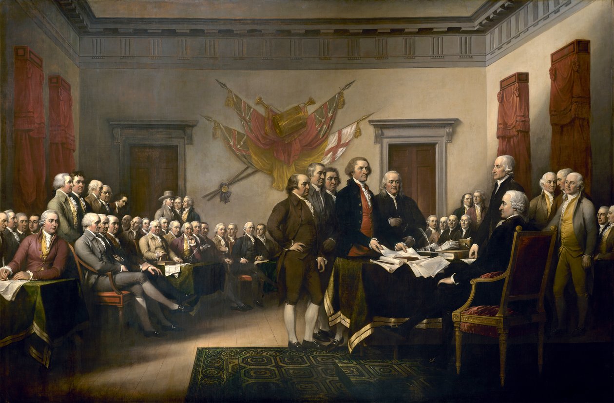 Verklaring van Onafhankelijkheid door John Trumbull