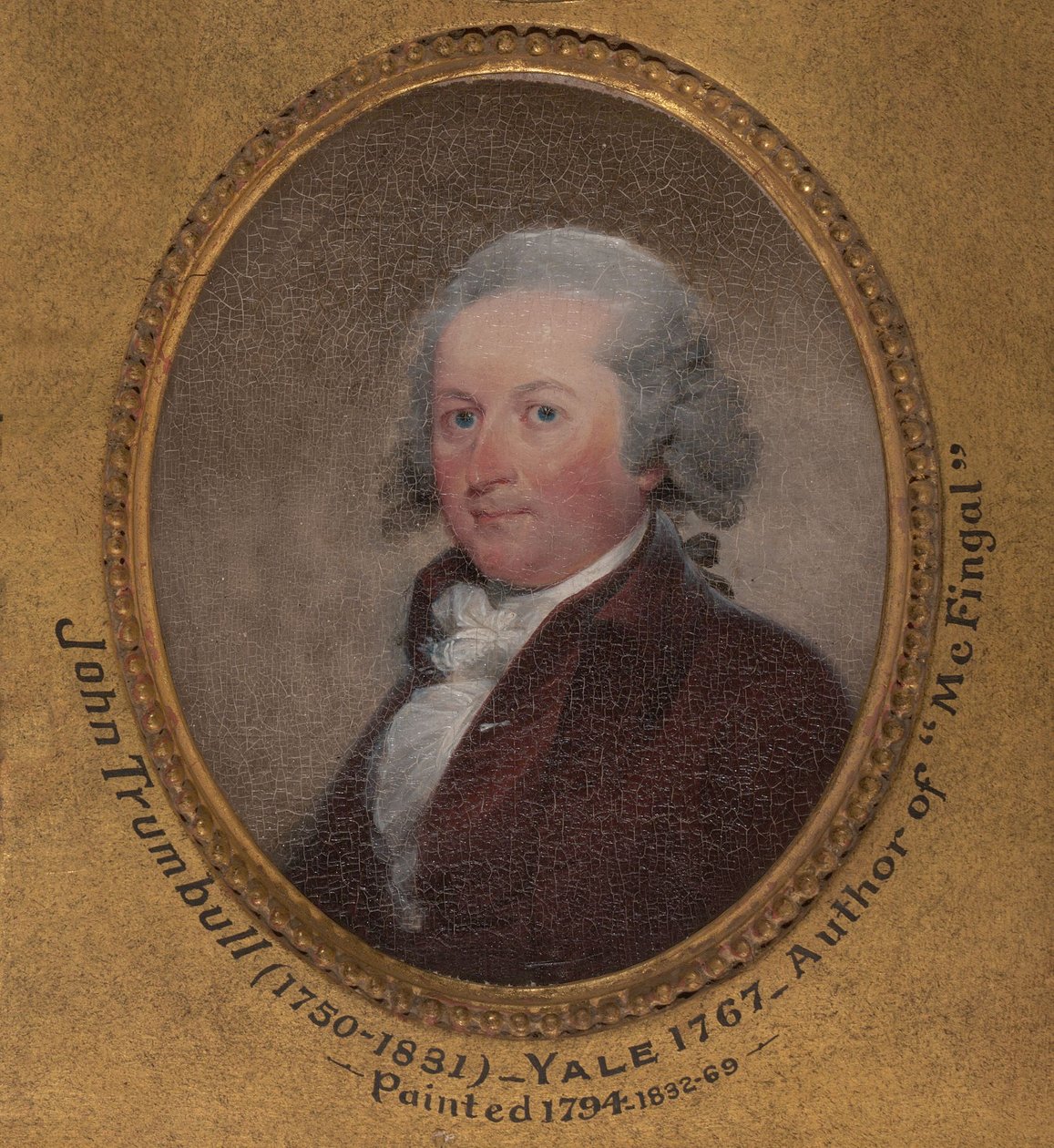 John Trumbull (1750–1831), B.A. 1767, M.A. 1770, LL.D. 1818 door John Trumbull