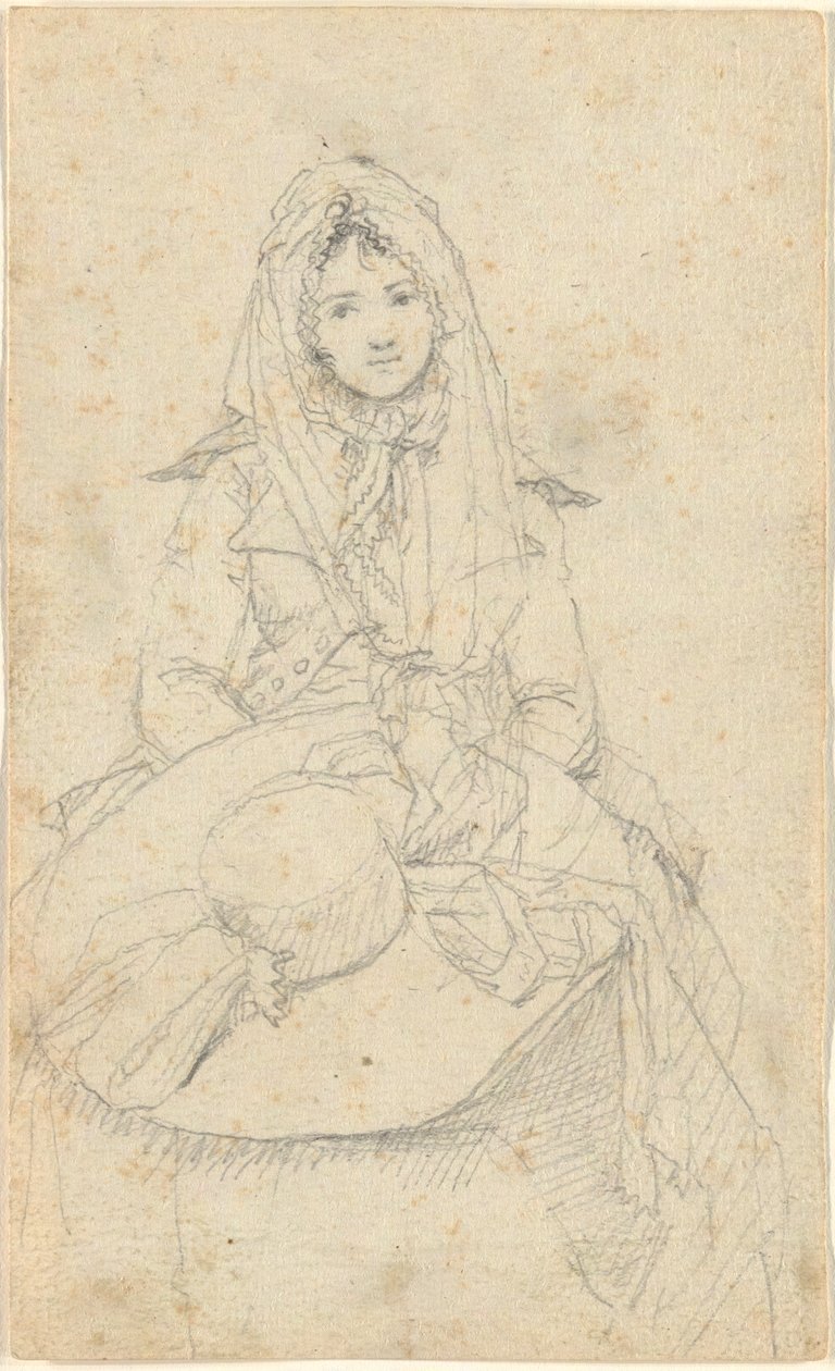 Zonder Titel, uit folio: Schetsen in Frankrijk & Duitsland, een van de 22 bladen in Folio B door John Trumbull