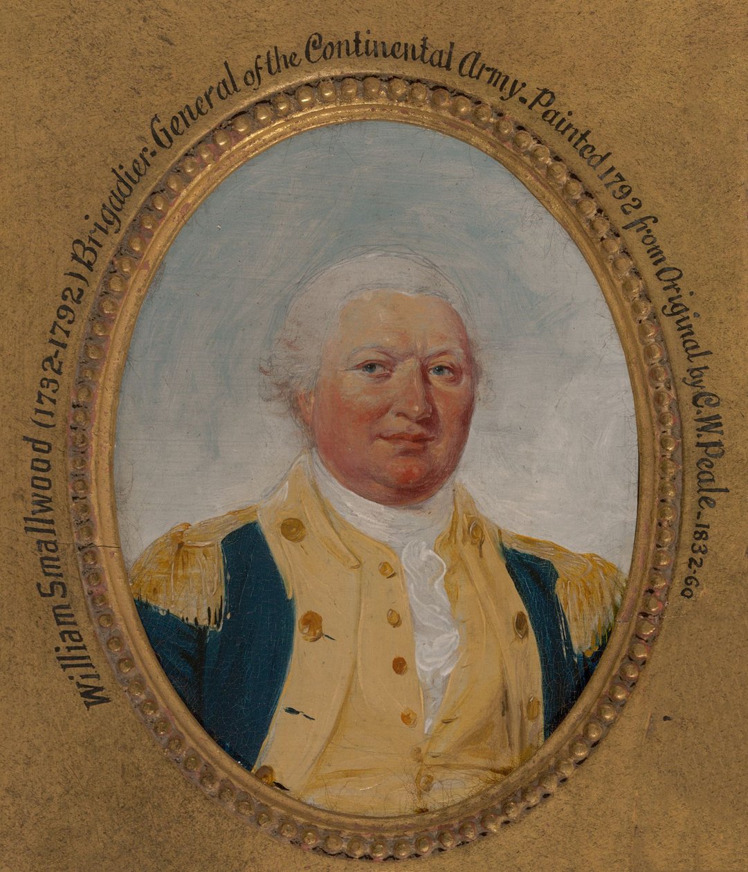 William Smallwood (1732–1792) door John Trumbull