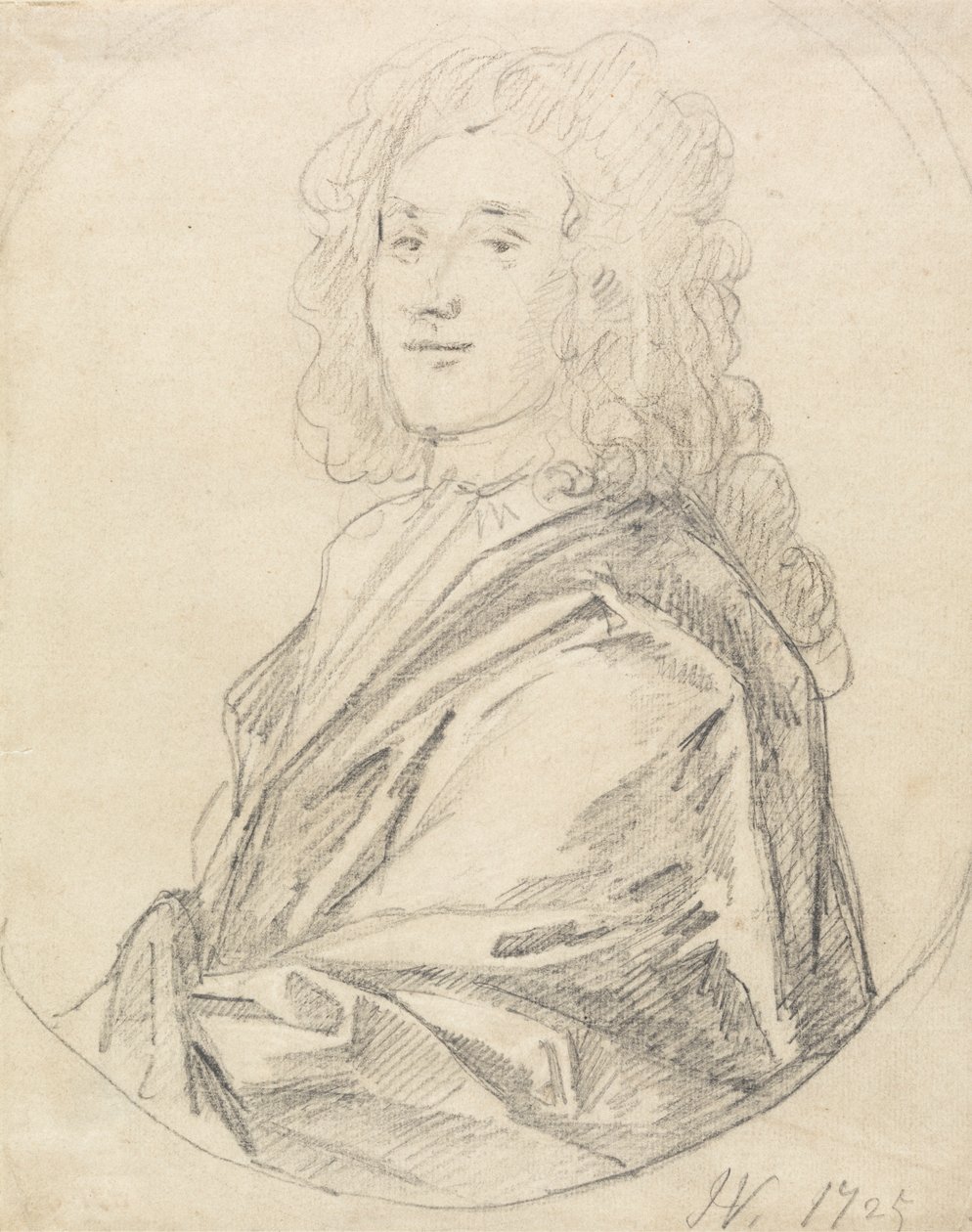 Portret van een heer door John Vanderbank