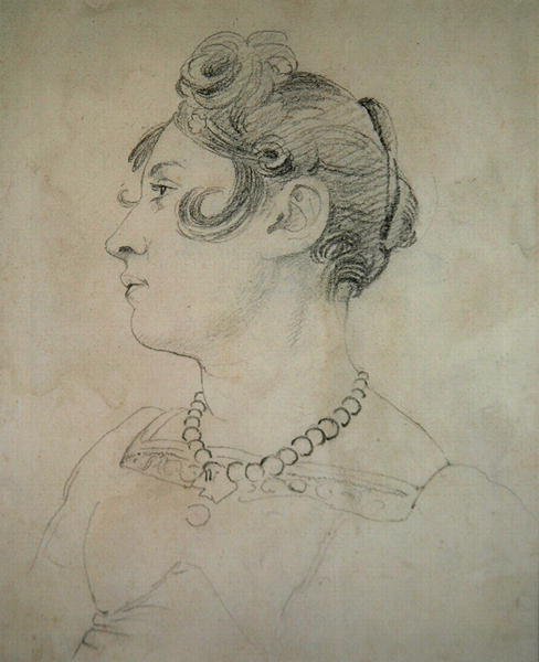 Portret van Matilda Lowry door John Varley