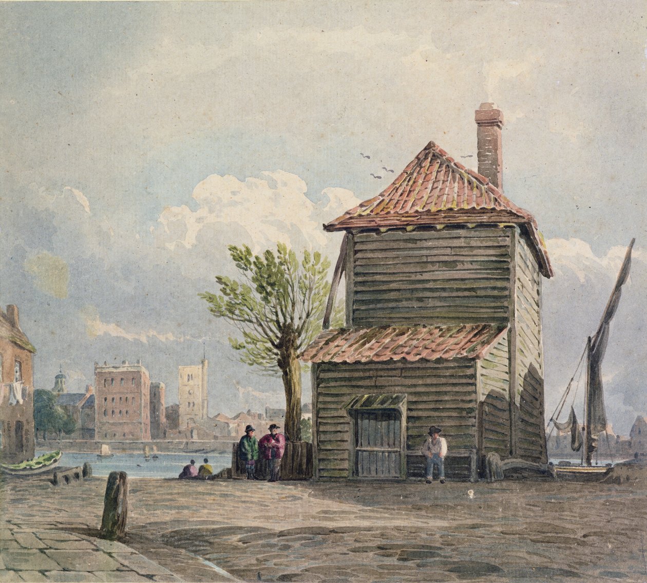De Paardenveer, Millbank door John Varley