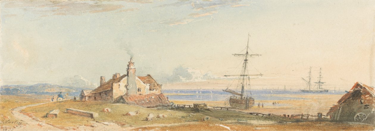 De Welshe Kust door John Varley