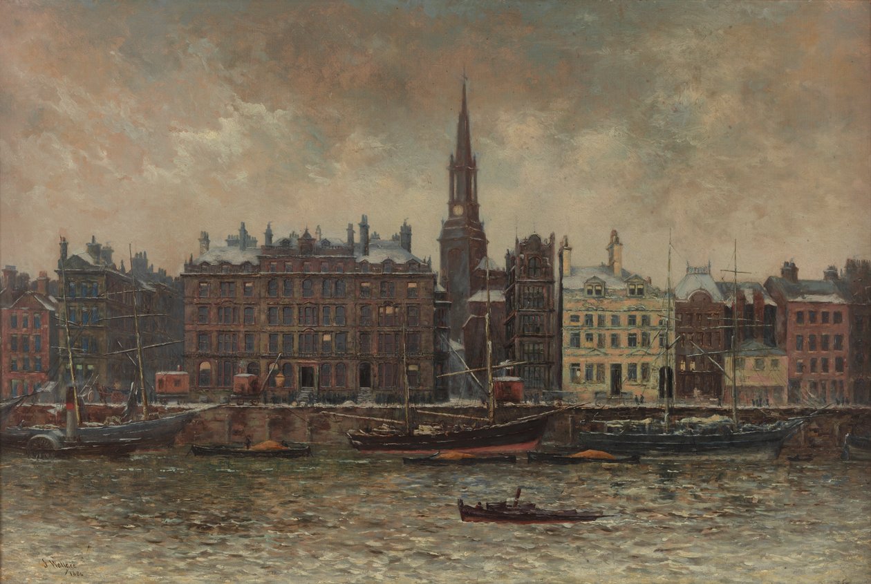 Kade, Newcastle upon Tyne, 1886 door John Wallace