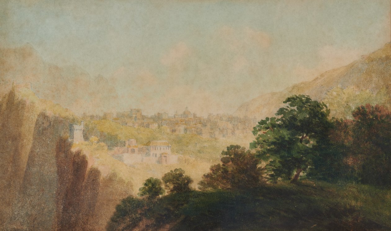 Eiland van Caprea door John Warwick Smith