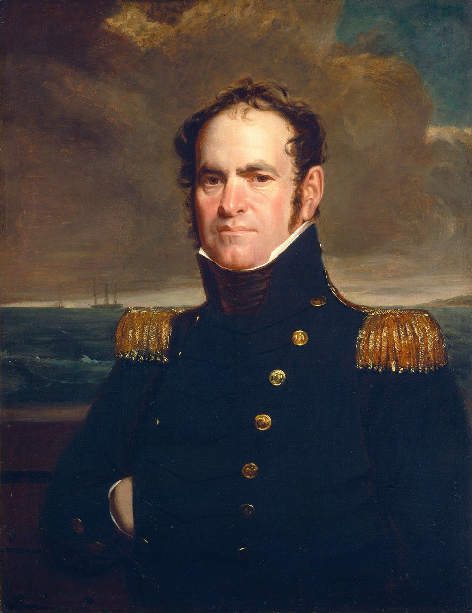 Commodore John Rodgers door John Wesley Jarvis